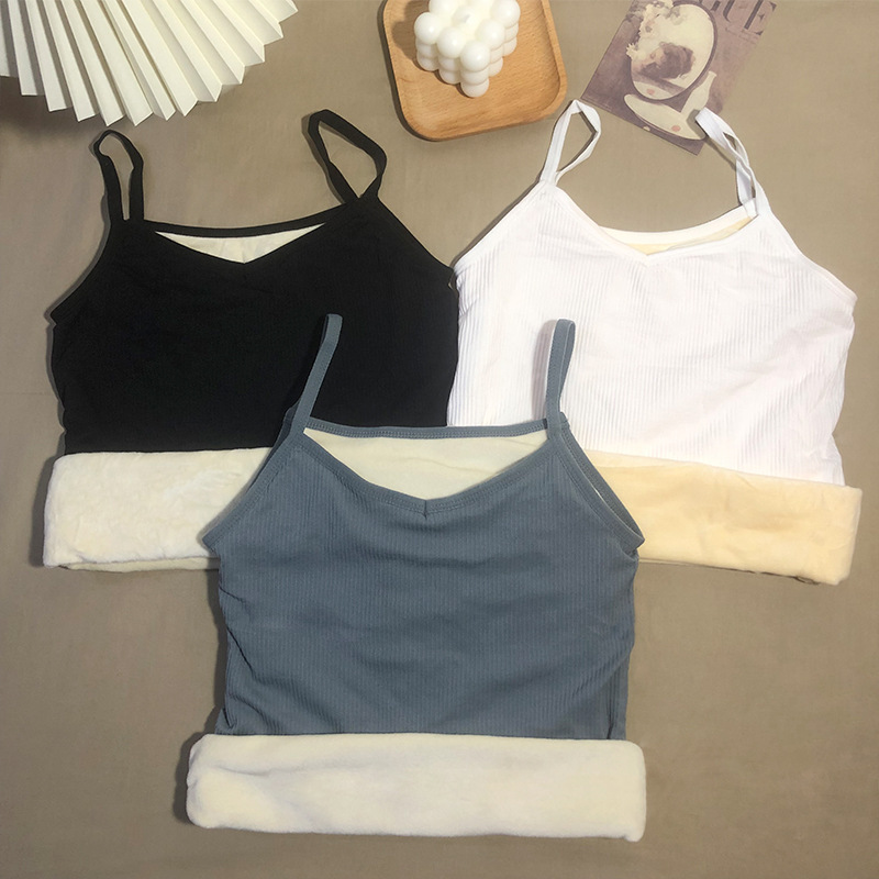 Women Slim Fleece Vest Women V - đánh giá và giá Sleeveless Undershirt