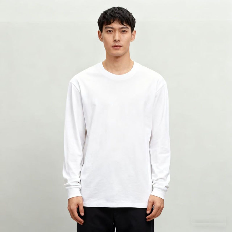 Men American Heavyweight Cotto - đánh giá và giá Undershirt Crew Neck