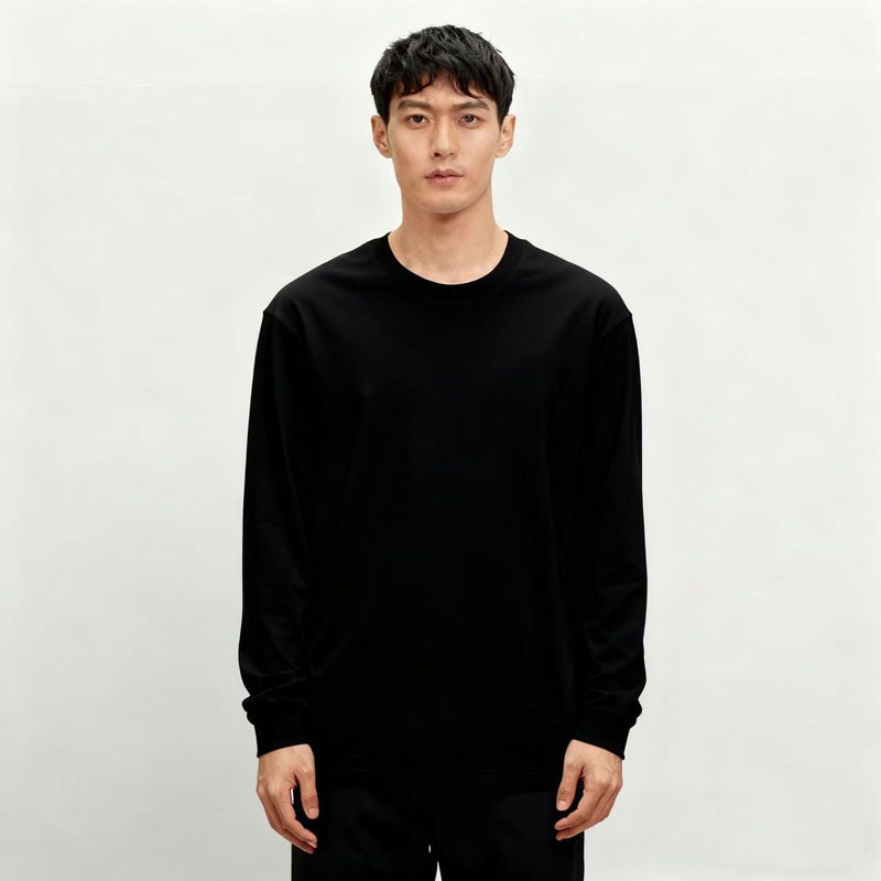 Men American Heavyweight Cotto - đánh giá và giá Undershirt Crew Neck